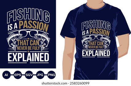 Premium Vector | Cool people do fishing, Fishing t shirt design.