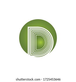 Premium Vector D Letter Logo.Schönes Minimalist Logotypdesign für Branding,Elegantes Identitätsdesign.
