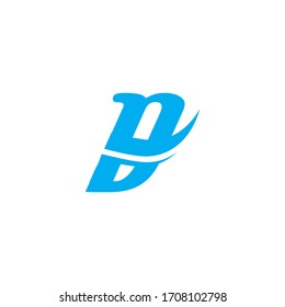 Premium Vector D Logo.Beautiful Minimalist Logotype design for branding,Elegant identity design.