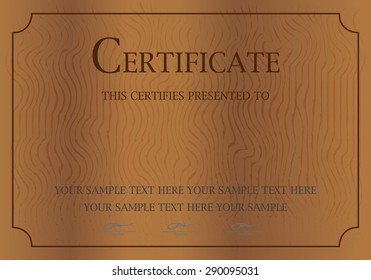 Premium vector design certificate. luxury, modern,