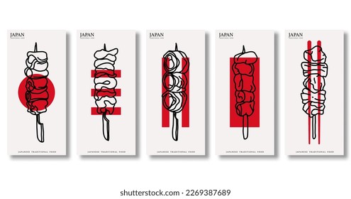 Premium Vector | Design Wallpaper Japanese Cuisine Restaurant