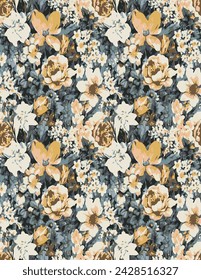 Premium vector digital image printing factory, solid natural saamless paattern textile and wrapping paper design allover,  