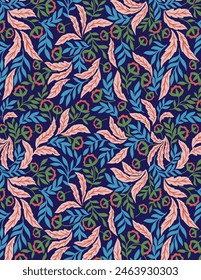Premium vector digital image printing factory, solid natural seamless pattern textile and wrapping paper design allover 