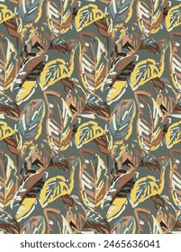 Premium vector digital image printing factory, solid natural seamless pattern textile and wrapping paper design allover,  