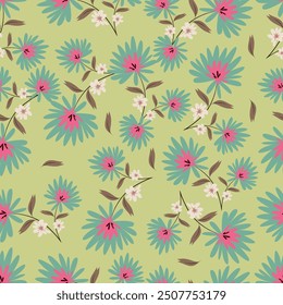Fábrica de impresión de Imagen digital de Vector de Premium, textil natural sólido sin patrón y diseño de papel de embalaje por todas partes