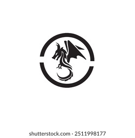 Premium Vector | Dragon logo icon design illustration. Dragon - High Quality Vector Logo - Vector illustration ideal for T-shirt.