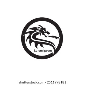 Premium Vector | Dragon logo icon design illustration. Dragon - High Quality Vector Logo - Vector illustration ideal for T-shirt.