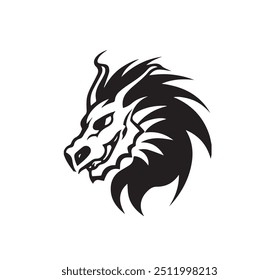 Premium Vector | Dragon logo icon design illustration. Dragon - High Quality Vector Logo - Vector illustration ideal for T-shirt.