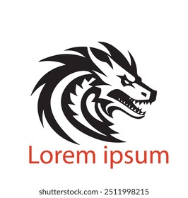 Premium Vector | Dragon logo icon design illustration. Dragon - High Quality Vector Logo - Vector illustration ideal for T-shirt.