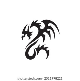 Premium Vector | Dragon logo icon design illustration. Dragon - High Quality Vector Logo - Vector illustration ideal for T-shirt.