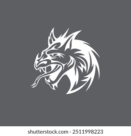 Premium Vector | Dragon logo icon design illustration. Dragon - High Quality Vector Logo - Vector illustration ideal for T-shirt.