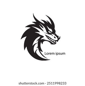 Premium Vector | Dragon logo icon design illustration. Dragon - High Quality Vector Logo - Vector illustration ideal for T-shirt.