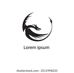 Premium Vector | Dragon logo icon design illustration. Dragon - High Quality Vector Logo - Vector illustration ideal for T-shirt.