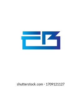 Premium Vector EB Joint Letter  Logo.Beautiful Minimalist Logotype design for branding,Elegant identity design.