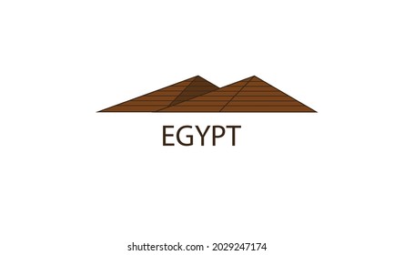 Premium vector egypt logo, icon design