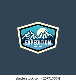 Logotipo del Explorador de vectores Premium. Hermoso diseño Logotipo para marca corporativa de lujo. Diseño de identidad elegante