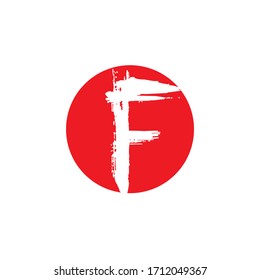 Premium Vector F Letter Logo.Beautiful Minimalist Logotype design for branding,Elegant identity design.