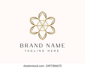 premium Vector - Flower Ornament Logo Design Vector