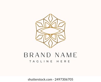 premium Vector - Flower Ornament Logo Design Vector