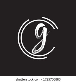 Premium Vector G Letter Logo. Schönes Minimalist Logotypdesign für Branding,Elegantes Identitätsdesign.
