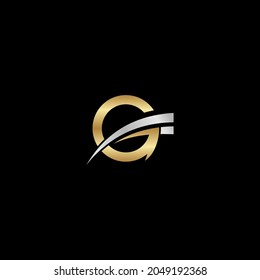 Premium Vector G Logo in two color variations. Beautiful Logotype for luxury branding. Elegant and stylish design for your company.