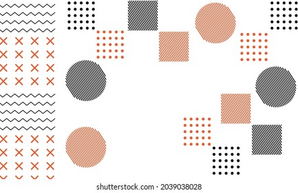 Premium Vector Geometric Pattern, Geometry Wallpaper Background