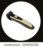 Premium Vector | Hair clipper machine line art style hairdresser professional tool vector line art,