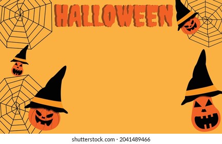 Premium Vector Halloween Background Template Stock Vector (Royalty Free ...