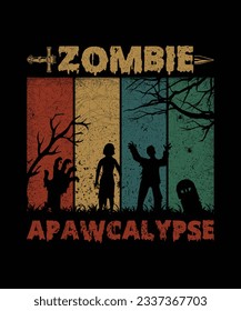 Premium Vector . Happy Halloween T Shirt Design Retro Vintage Horror boo Design