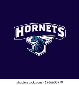 premium vector hornet mascot esport logo design