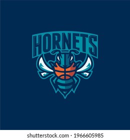 premium vector hornet mascot esport logo design