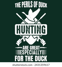 Premium vector Hunting T-shirt Template