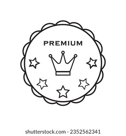 Premium-Vektorsymbol-Symboldesign