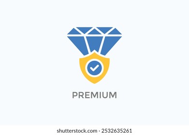 Icono de Vector de Premium o ilustración de logotipo