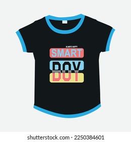 Premium Vector illustration of a text graphic. suitable screen printing and DTF for the design boy and girls outfit of t-shirts print, shirts, hoodies baba suit, kids cottons, etc.