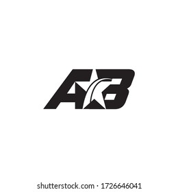 Premium Vector Initial AB Letter Logo.Beautiful Minimalist Logotype design for branding,Elegant identity design.
