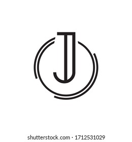 Premium Vector J Letter Logo.Beautiful Minimalist Logotype design for branding,Elegant identity design.