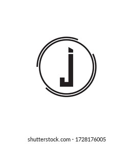 Premium Vector J Letter Logo.Beautiful Minimalist Logotype design for branding,Elegant identity design.