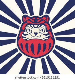 Premium Vector | Japanese festival cultural daruma	
