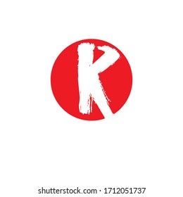 Logotipo de carta Vector K de primera calidad.Bonito diseño de logotipo minimalista para marca,Diseño de identidad elegante.