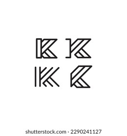 Premium Vector | K Monogram Logo	