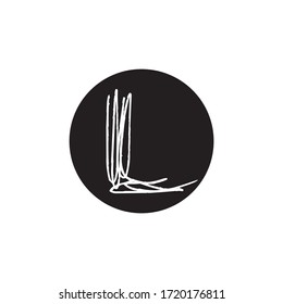 Logotipo de carta de calidad vectorial L.Diseño de logotipo minimalista para marca, diseño de identidad elegante.