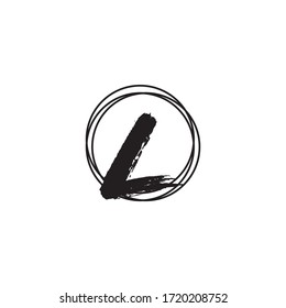 Premium Vector L Letter Logo.Beautiful Minimalist Logotype design for branding,Elegant identity design.