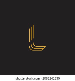 Premium Vector L Logotype for luxury branding. Elegant and stylish design for your Elite company.