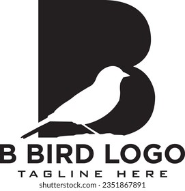 Premium Vector | Letter b bird logo design vector and image download