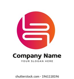 Premium Vector letter B Logo in two color variations. company branding Logotype design . Elegant identity design