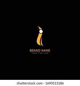 Premium Vector I letter Logo. Beautiful Logotype design for luxury company branding. Elegant identity design.