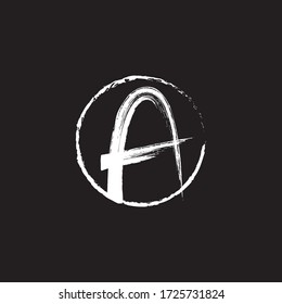 Logotipo de letra A del vector premium.Diseño de logotipo minimalista para marca, diseño de identidad elegante.
