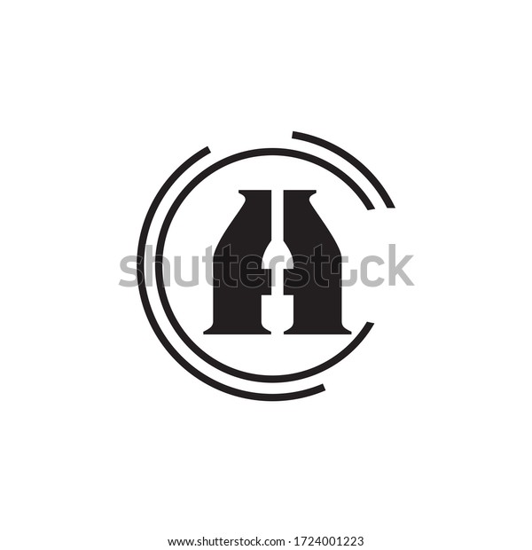 Premium Vector Letter Logobeautiful Minimalist Logotype Stock Vector Royalty Free