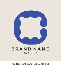 Premium Vector Letter Symbol Logo in  color variations. Beautiful Logotype design for luxury company branding. Elegant identity design.